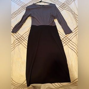 Black and Grey Dress